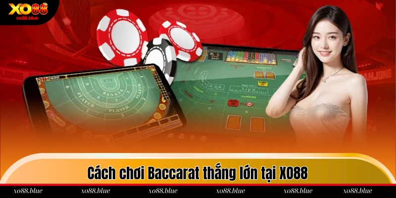 Cách Chơi Baccarat Tại XO88 Thắng Lớn Từ Các Cao Thủ Cược cấp tiến là cách chơi Baccarat rất hiệu quả