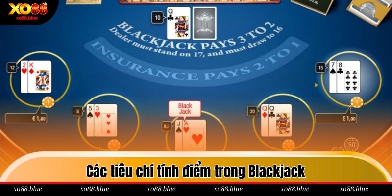 Cách Chơi Blackjack Chuẩn Xác Giúp Tối Ưu Tỷ Lệ Thắng Các tiêu chí tính điểm trong Blackjack