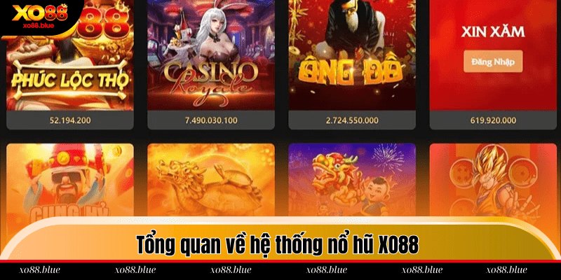 Tổng quan về hệ thống nổ hũ XO88